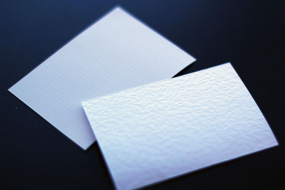 Textured Stock Paper for Interior and Cover pages